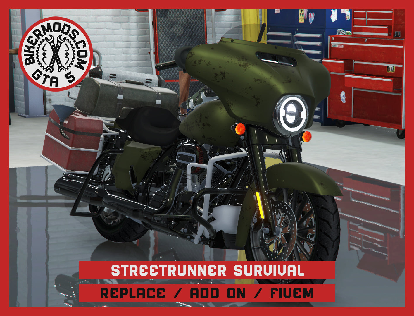 Streetrunner Survival (Replace / Add On / FiveM) 307k Poly