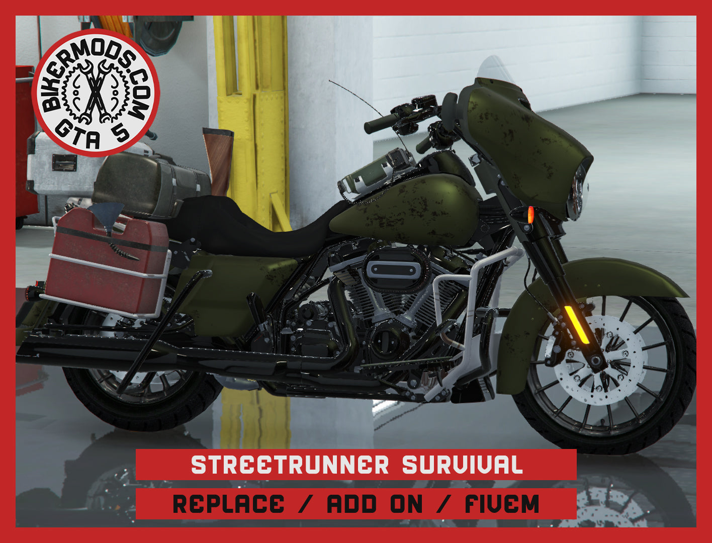 Streetrunner Survival (Replace / Add On / FiveM) 307k Poly