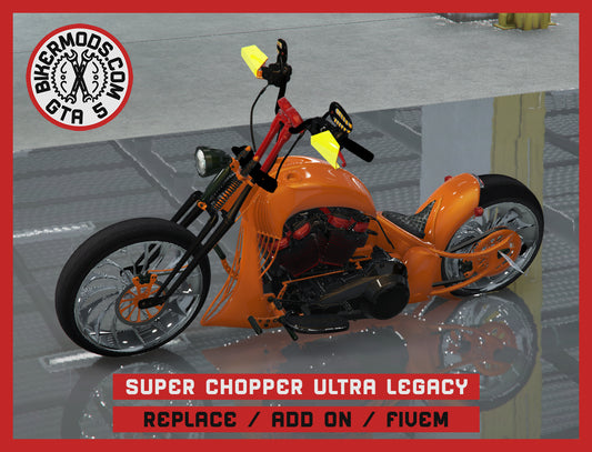 Super Chopper Legacy Ultra (Replace / Add On / FiveM) 325k Poly