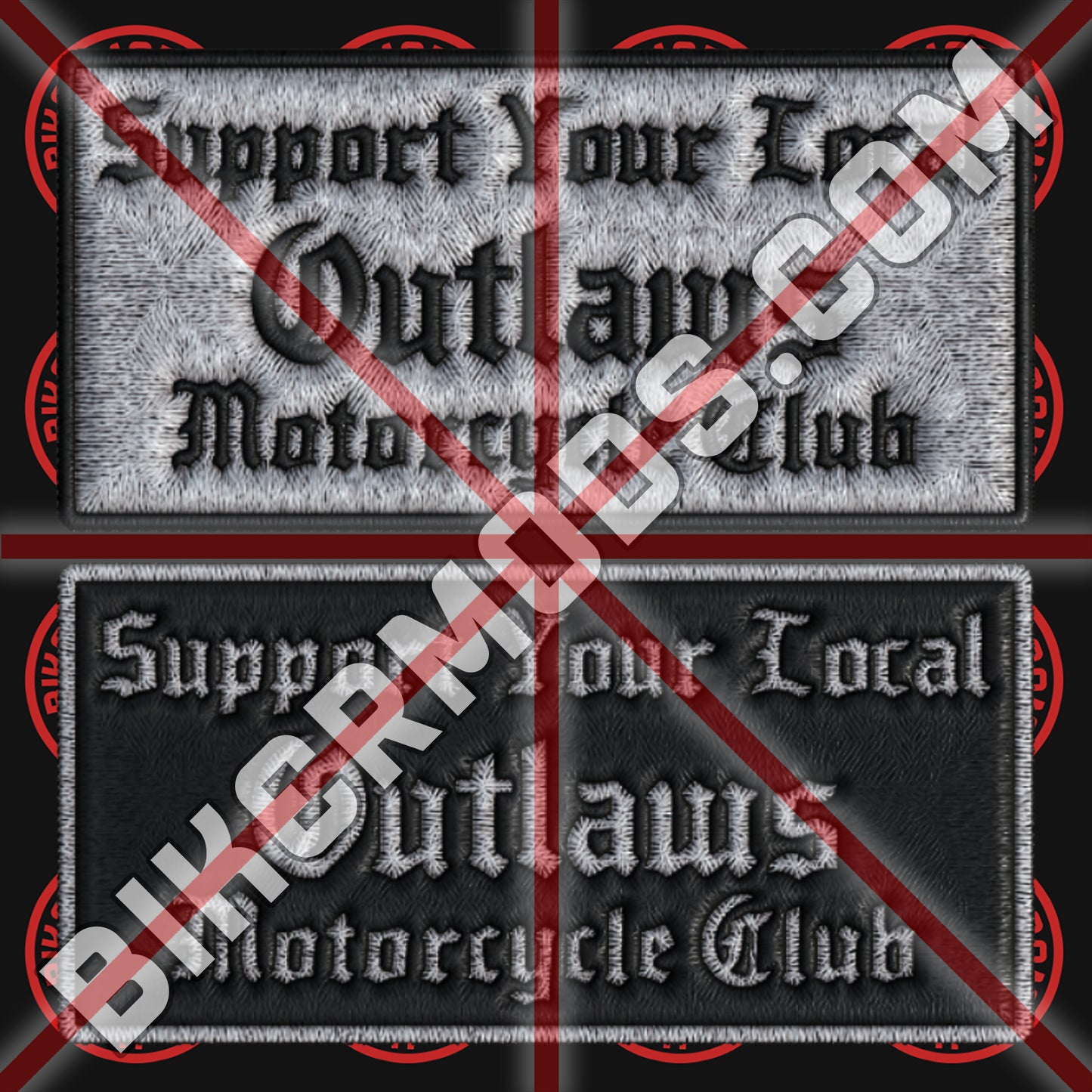 Support Your Local Outlaws Motorcycle Club (Duo Pack)