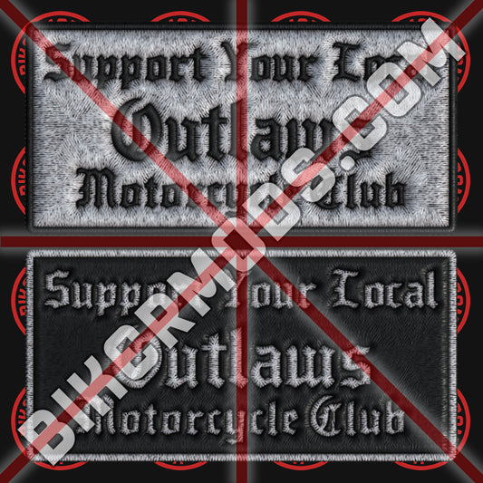 Support Your Local Outlaws Motorcycle Club (Duo Pack)