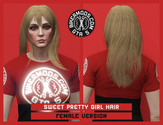 Sweet Pretty Girl Hair
