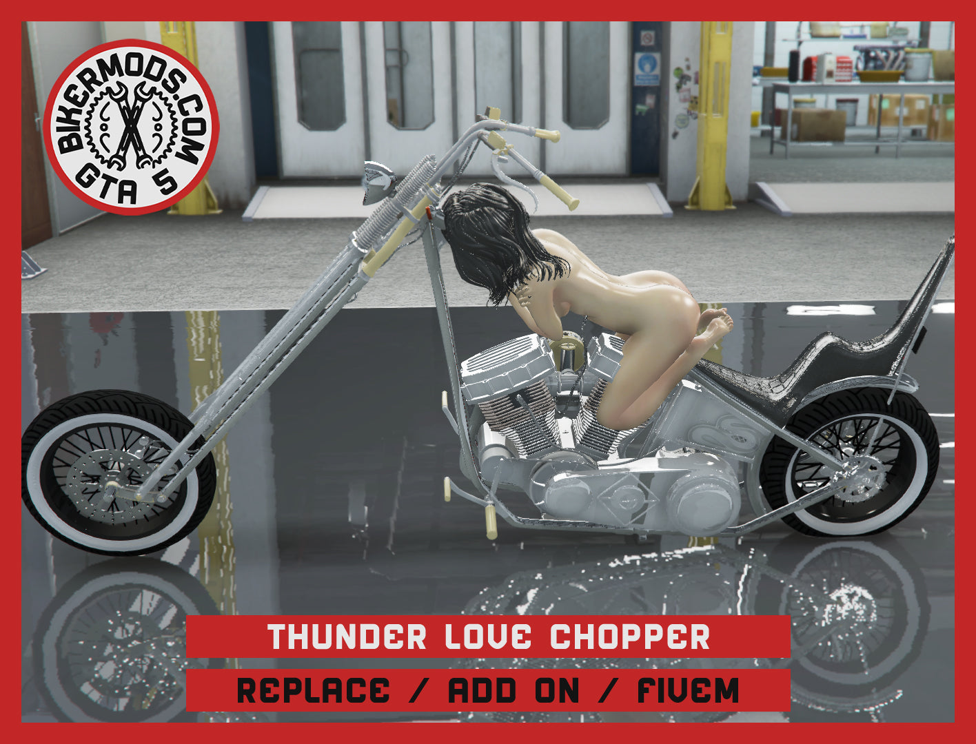 Thunder Love Chopper (Replace / Add On / FiveM) 325k Poly