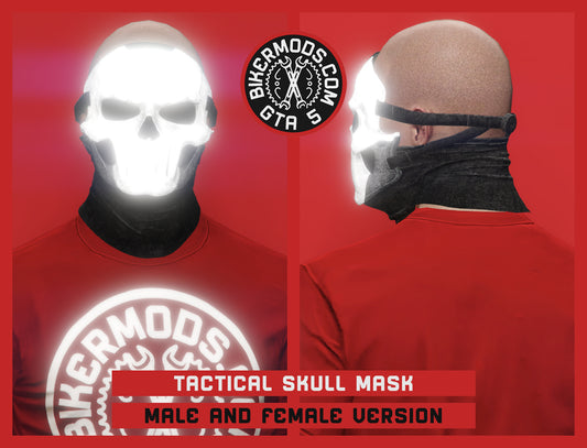 Tactical Skull Mask with Balaclava (Glow)