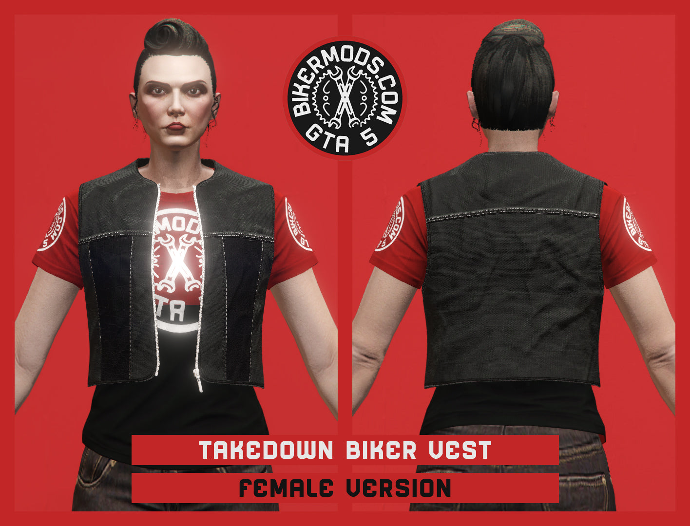 Takedown Biker Vest (Female)