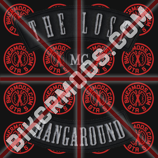 The Lost MC (Hangaround) Blacked Out Style