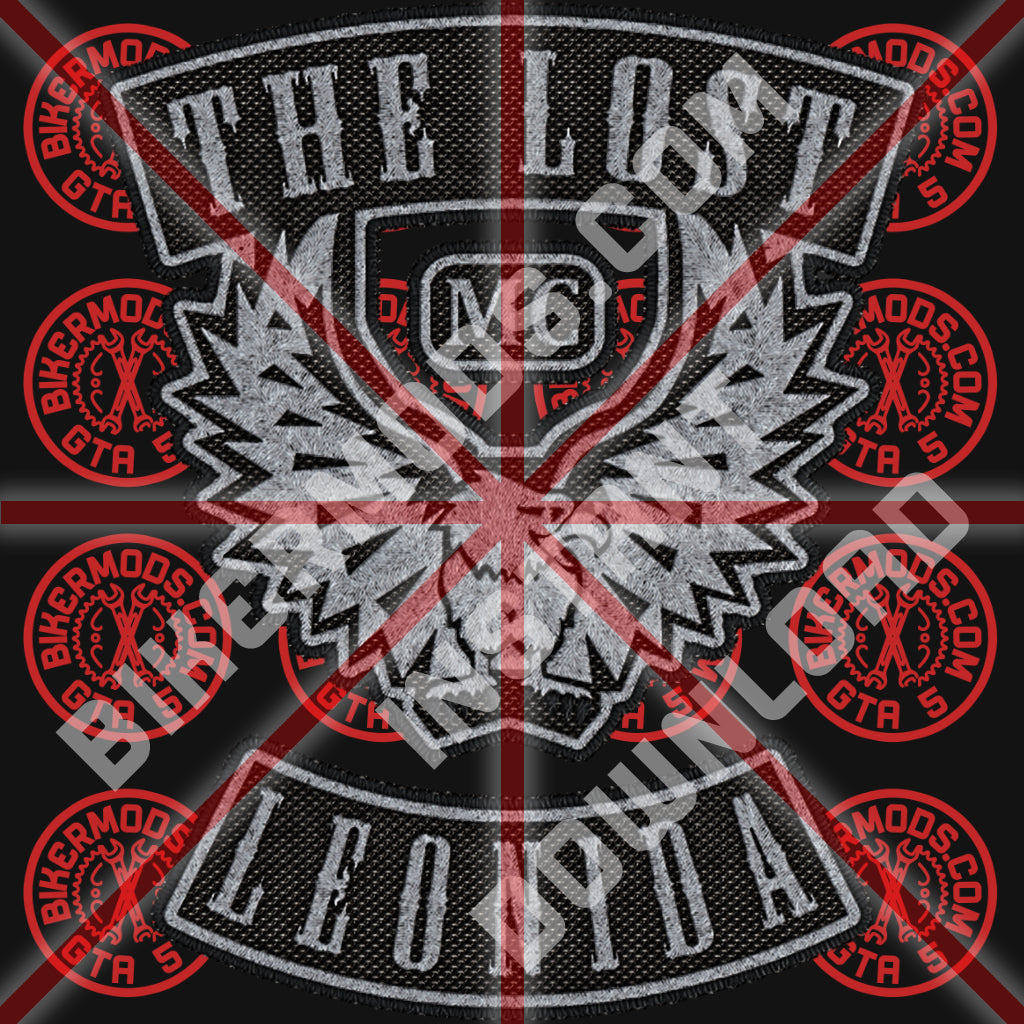 The Lost MC (Leonida) Textured Black Style