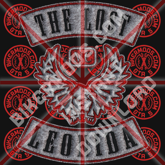 The Lost MC (Leonida) White Red Black Style