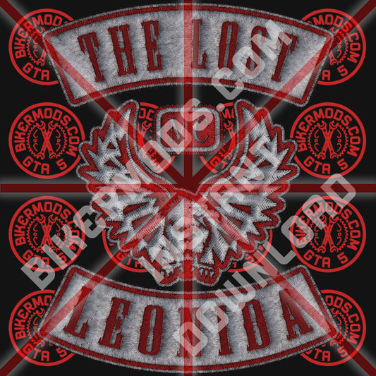 The Lost MC (Leonida) White and Red Style