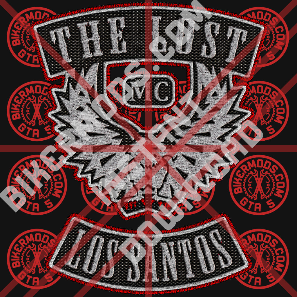 The Lost MC (Los Santos) Textured Red Style