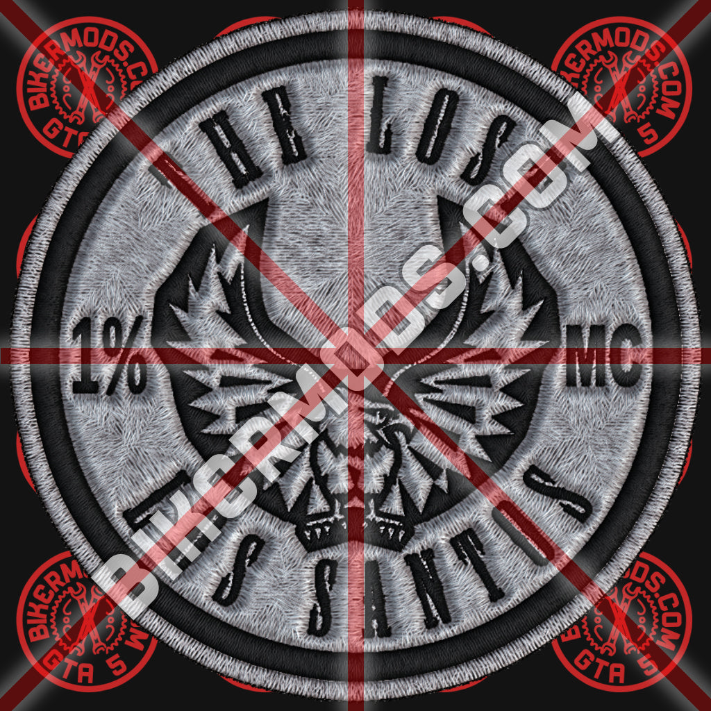 The Lost MC (Los Santos) White Circle Patch