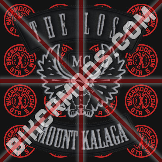 The Lost MC (Mount Kalaga) Blacked Out Style