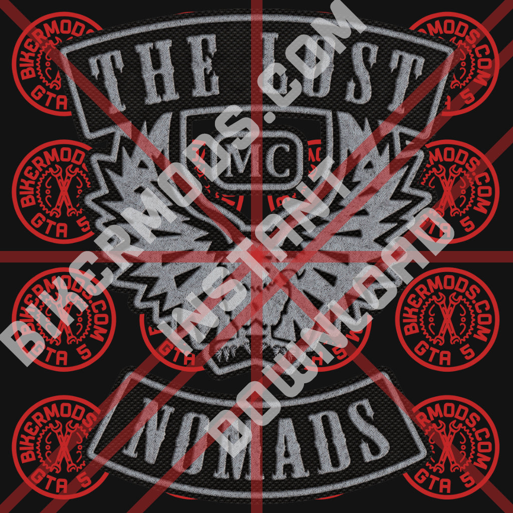 The Lost MC (Nomads) Textured Black Style