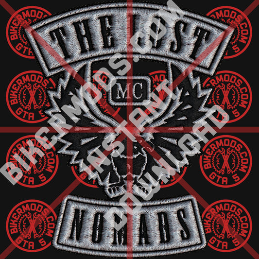 The Lost MC (Nomads) Worn White Style