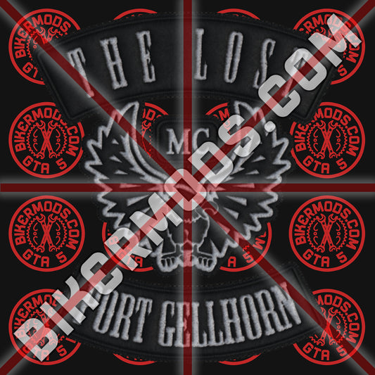 The Lost MC (Port Gellhorn) Blacked Out Style