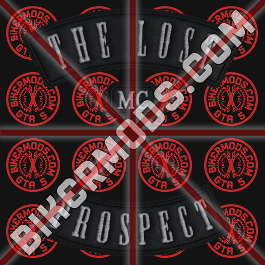 The Lost MC (Prospect) Blacked Out Style
