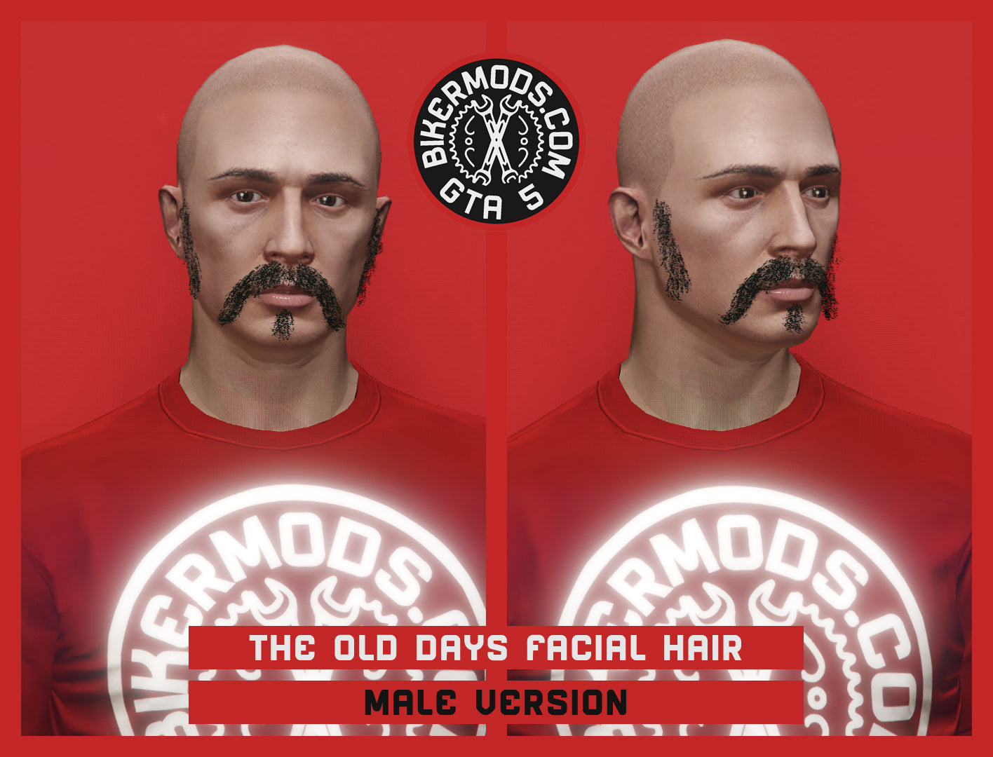 The Old Days Facial Hair and Sideburns