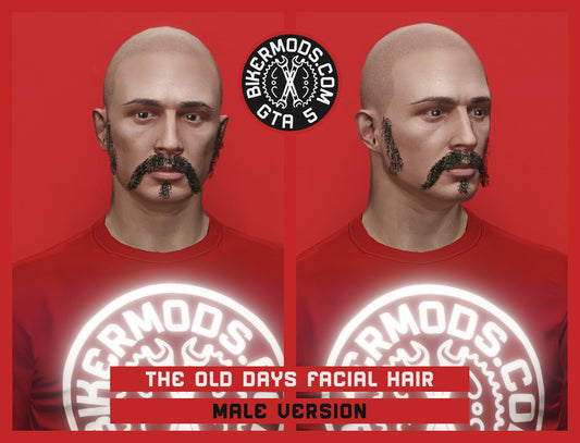 The Old Days Facial Hair and Sideburns