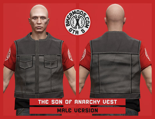 The Son of Anarchy Vest (Male) Standard Length