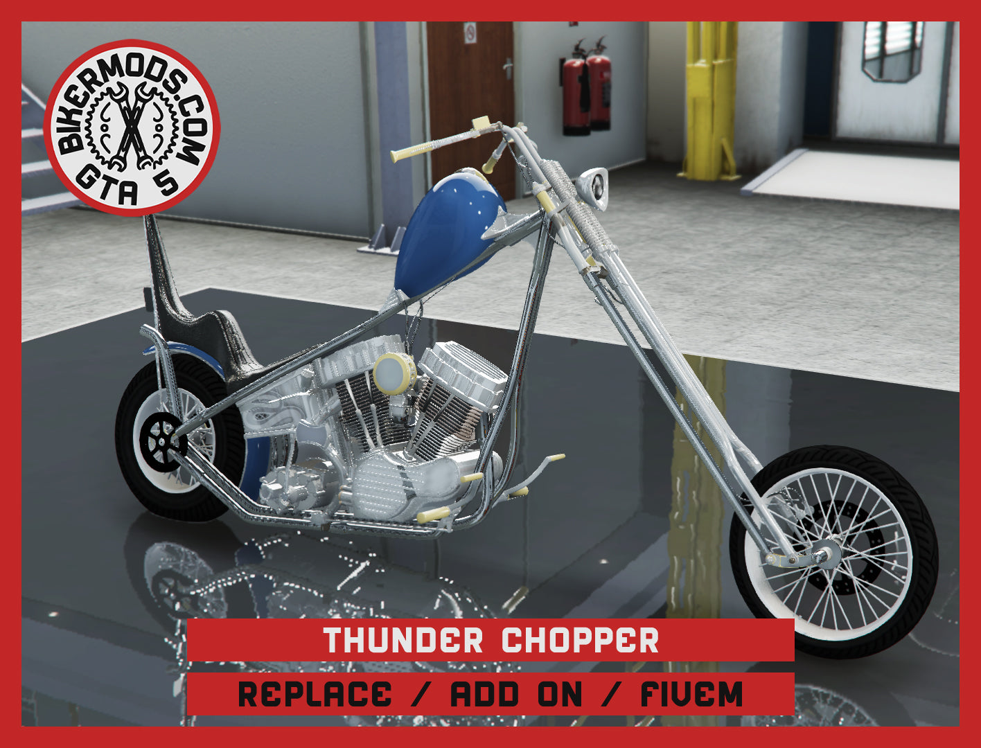 Thunder Chopper (Replace / Add On / FiveM) 233k Poly