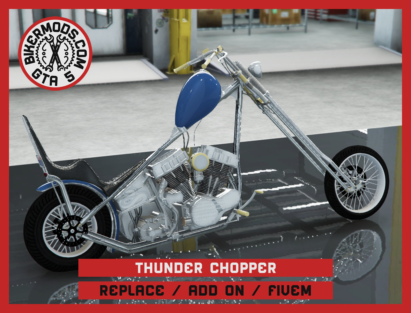 Thunder Chopper (Replace / Add On / FiveM) 233k Poly