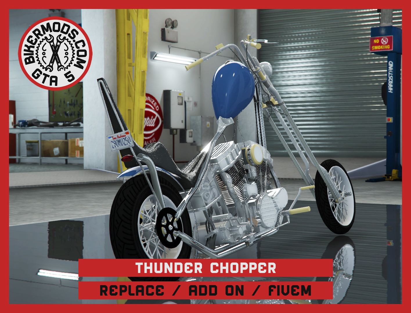 Thunder Chopper (Replace / Add On / FiveM) 233k Poly