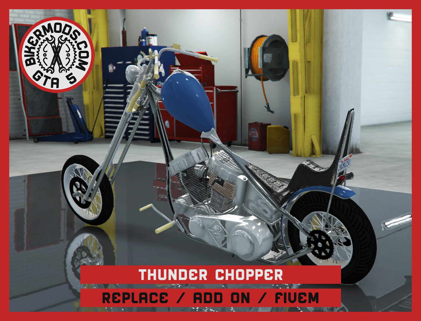 Thunder Chopper (Replace / Add On / FiveM) 233k Poly