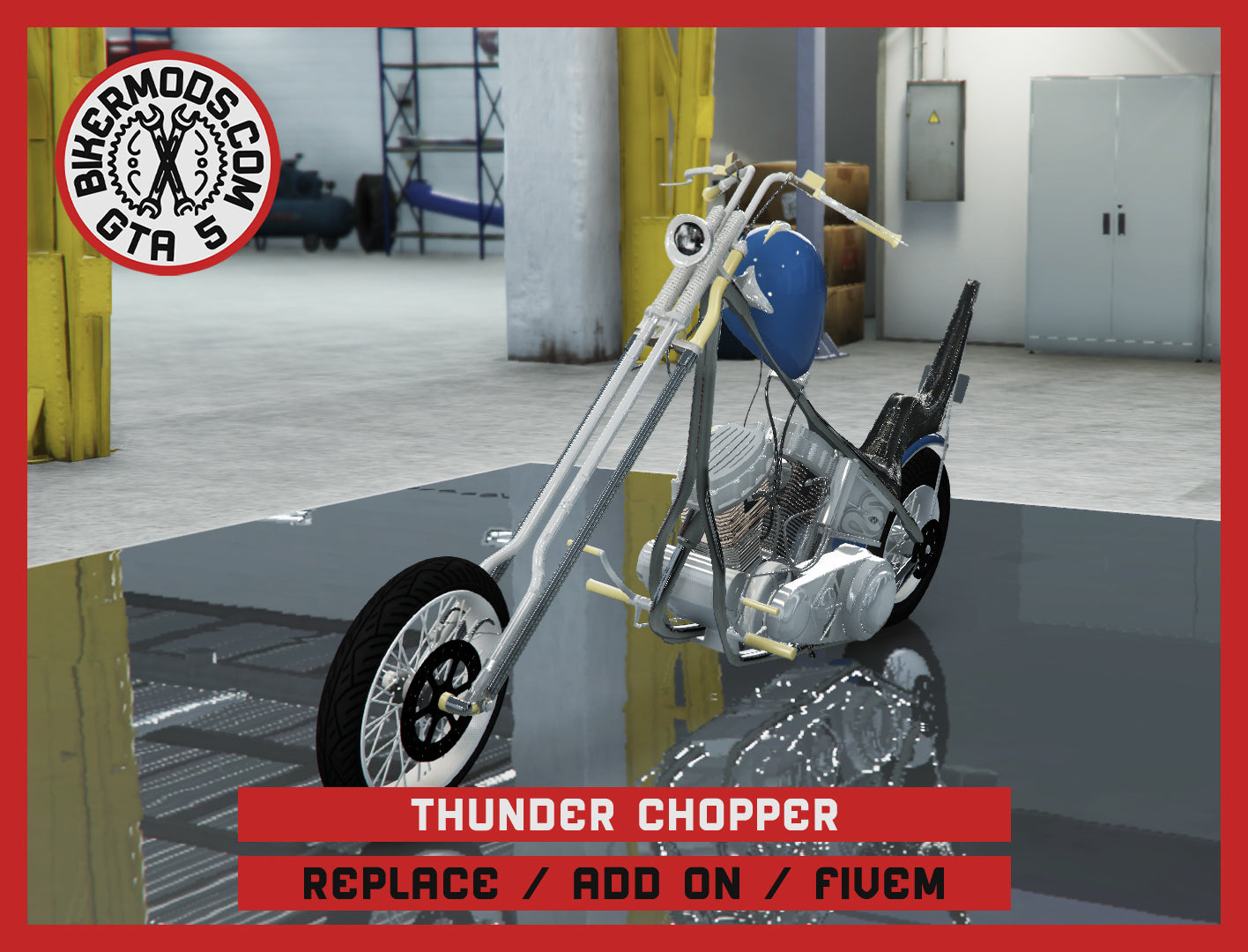 Thunder Chopper (Replace / Add On / FiveM) 233k Poly