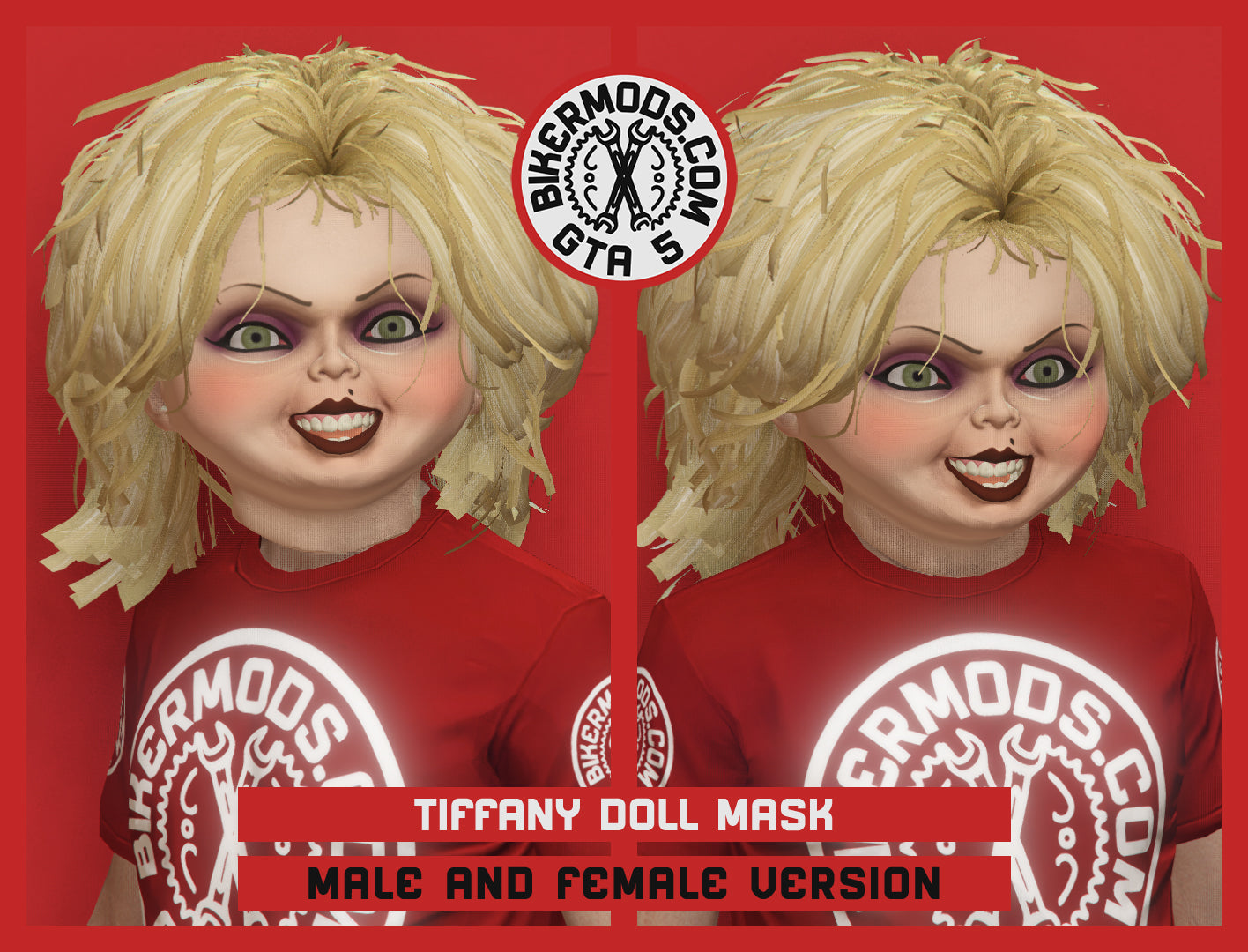 Tiffany Doll Mask (Chucky)