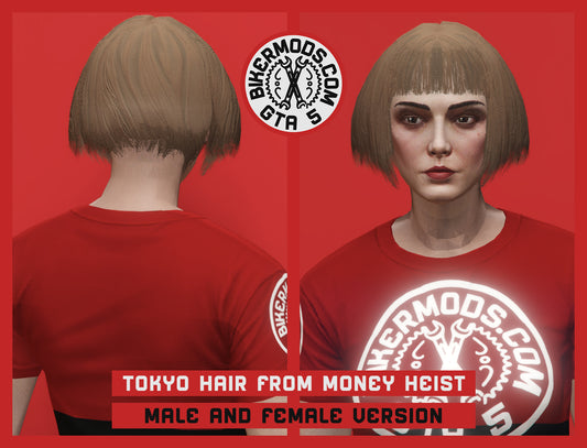 Tokyo Hair from Money Heist