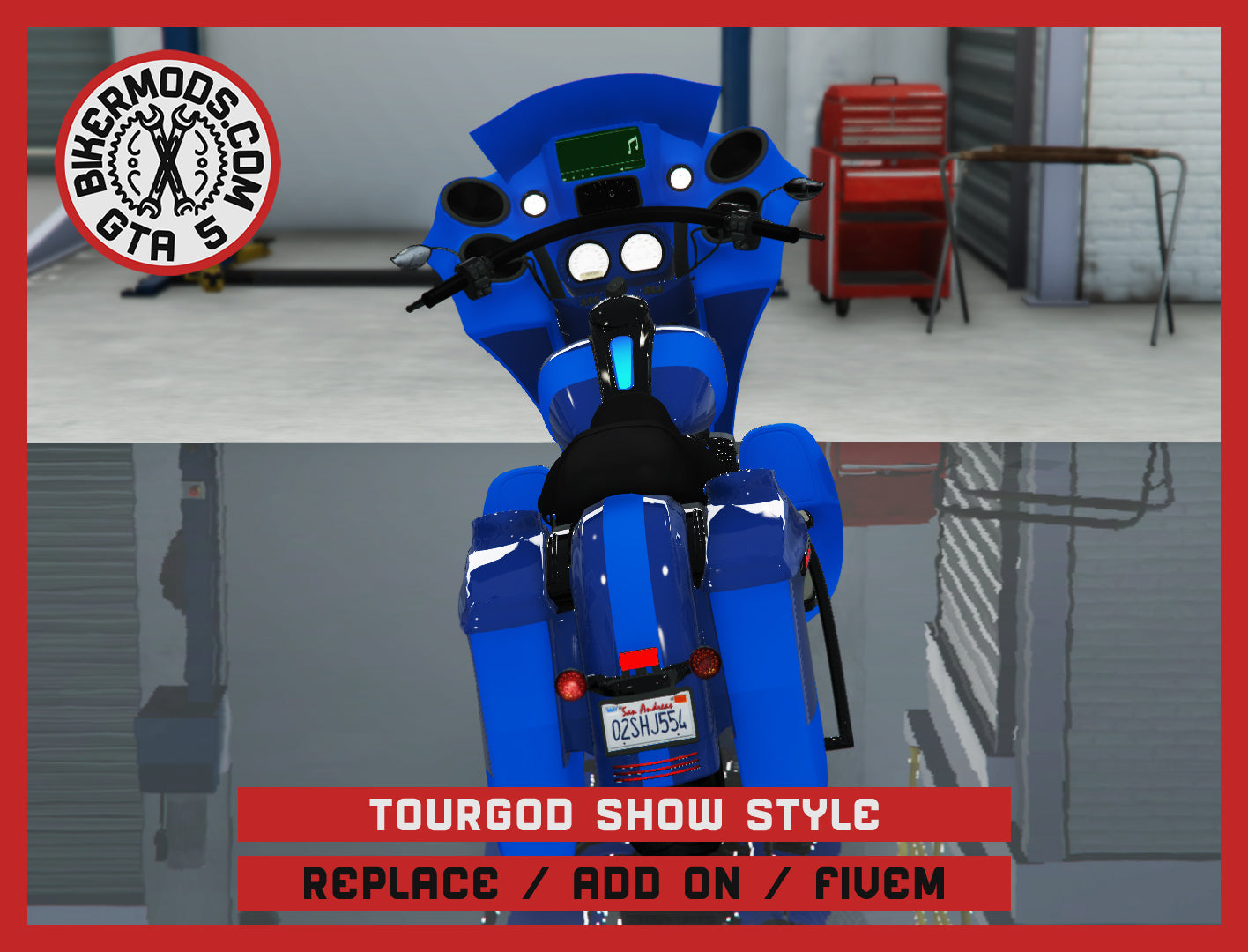 Tourgod Show Style (Replace / Add On / FiveM) 247k Poly