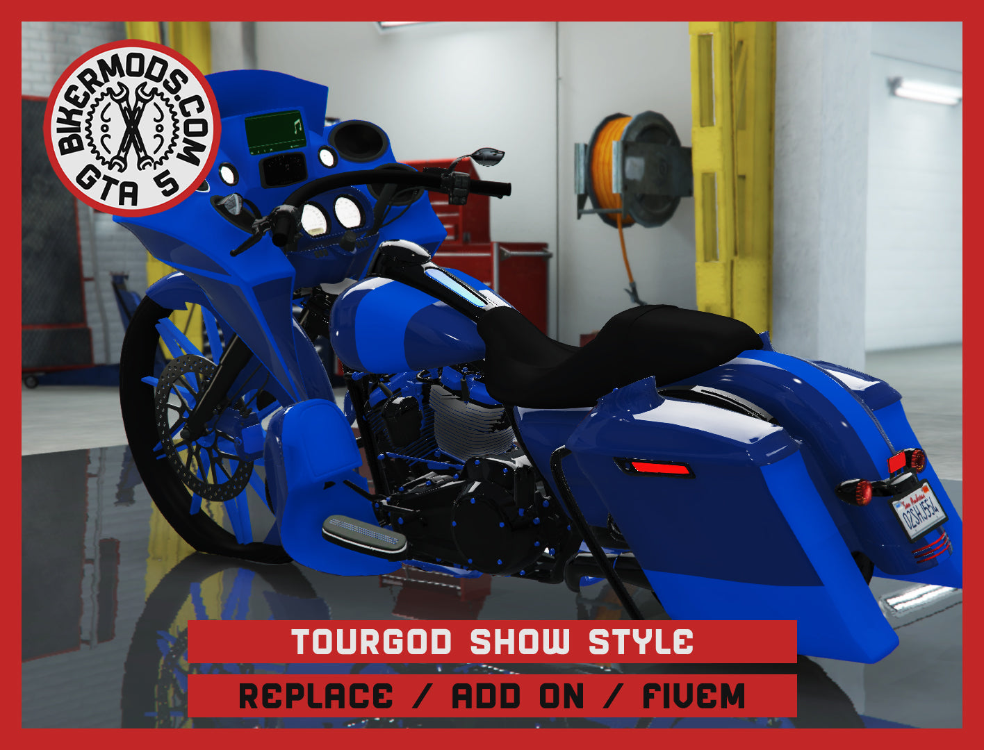 Tourgod Show Style (Replace / Add On / FiveM) 247k Poly