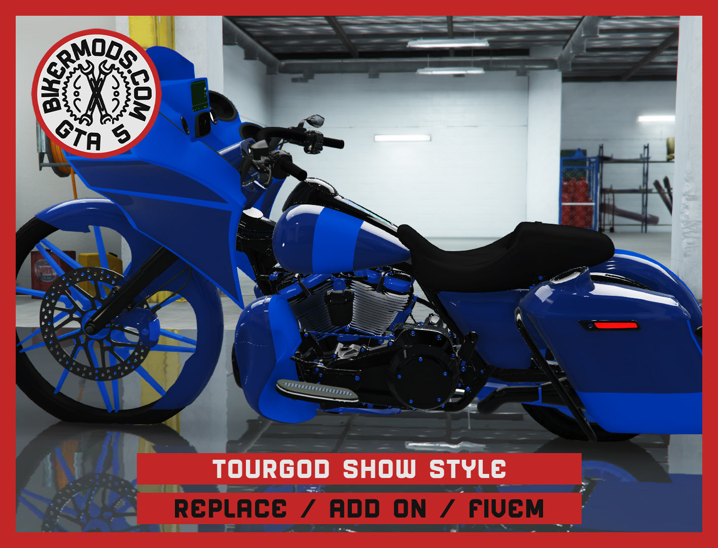 Tourgod Show Style (Replace / Add On / FiveM) 247k Poly