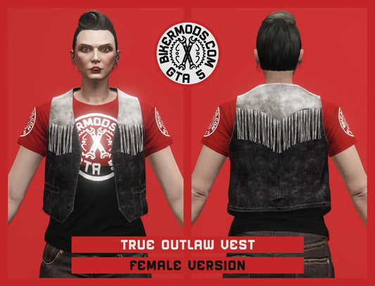 True Outlaw Vest (Female) with Tassles
