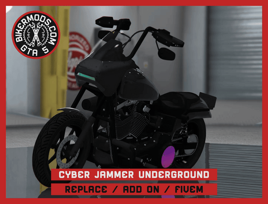 Cyber Demon Jammer Underground - RGB Animated (Replace / Add On / FiveM) 222k Poly