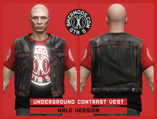 Underground Contrast Vest (Male)