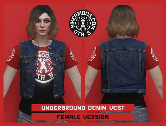 Underground Denim Vest (Female)