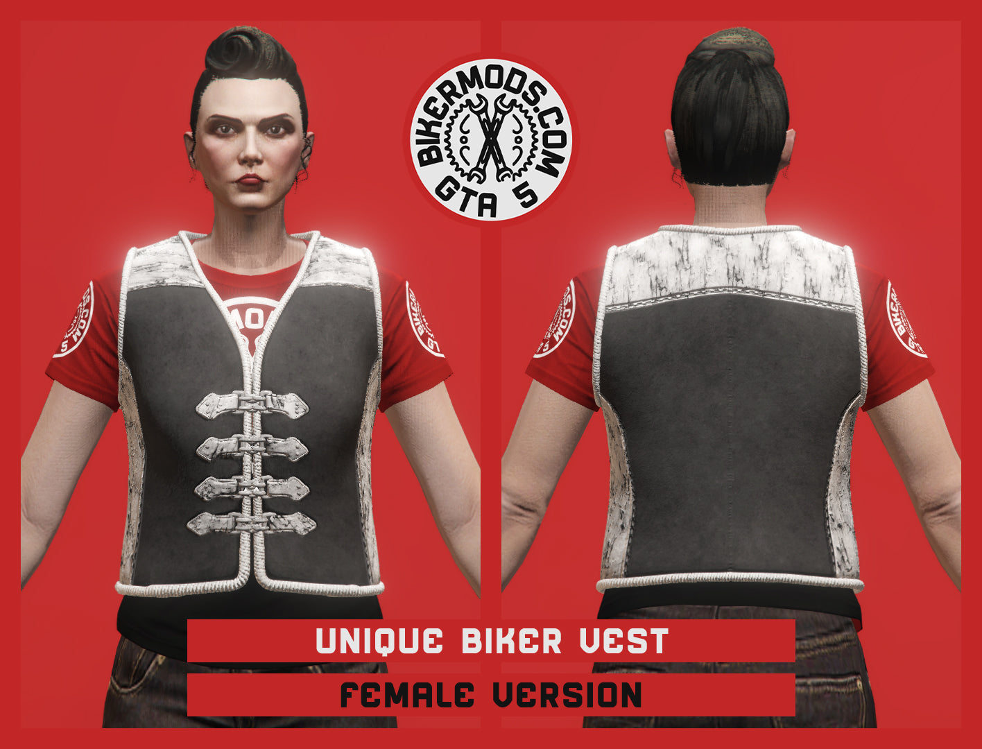 Unique Biker Vest (Female)