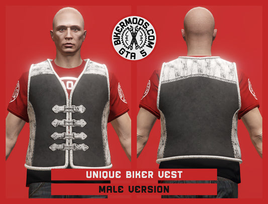 Unique Biker Vest (Male)