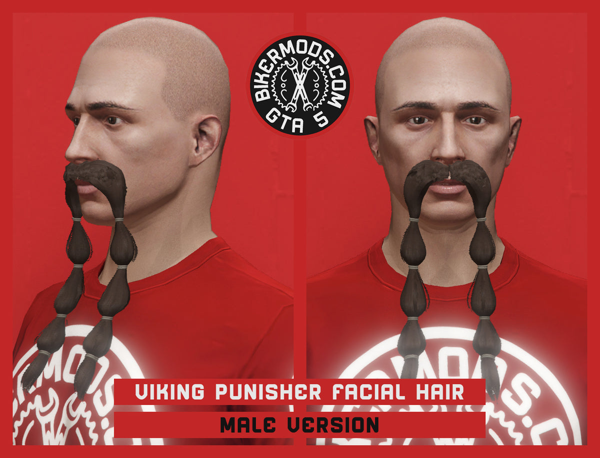 Viking Punisher Facial Hair