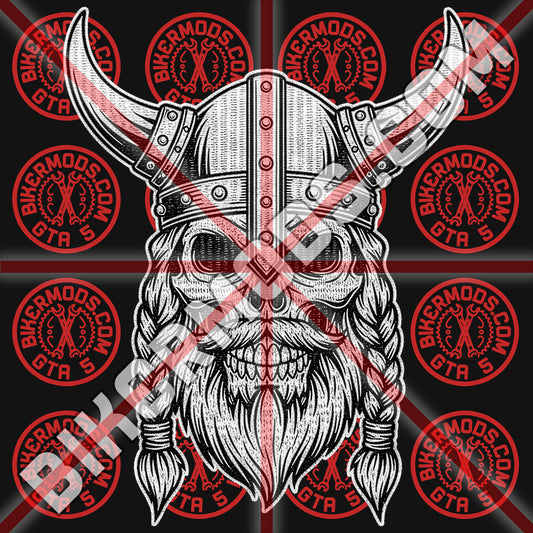 Viking Skull Emblem