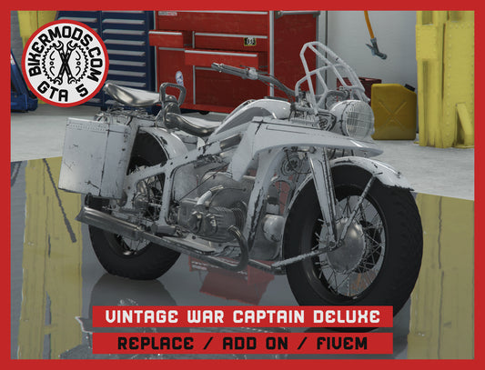 Vintage War Captain Deluxe (Replace / Add On / FiveM) 120k Poly
