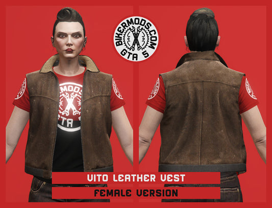 Vito Leather Vest (Female)