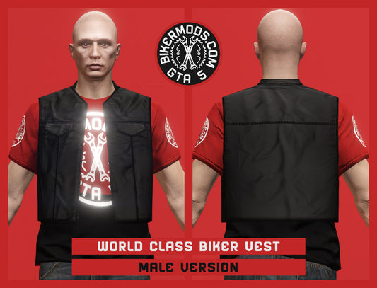 World Class Biker Vest (Male)