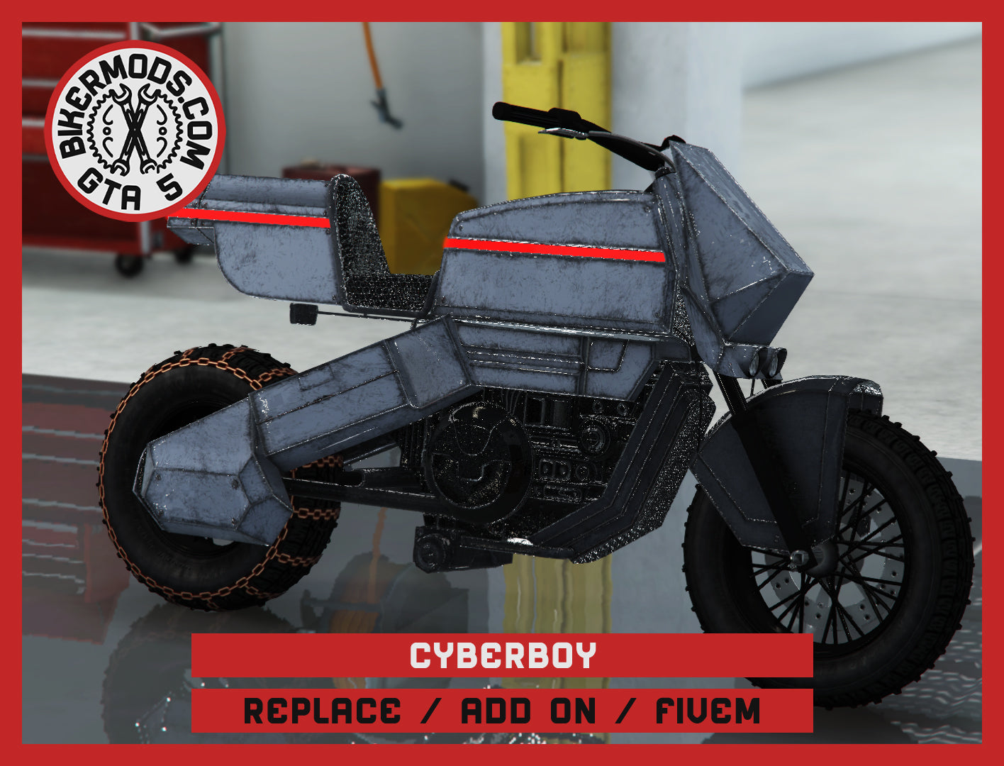 Cyberboy (Replace Add On FiveM) 41k Poly