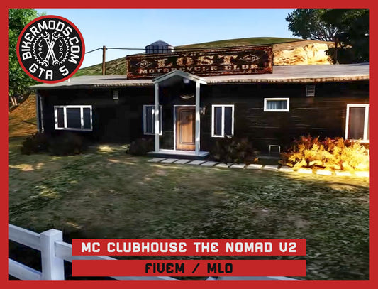 Custom MC Clubhouse " The Nomad V2" [ FiveM MLO ]