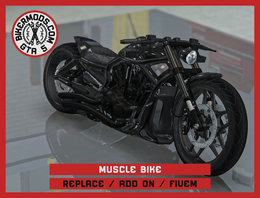 Muscle Bike (Replace / Add On / FiveM) 211k Poly