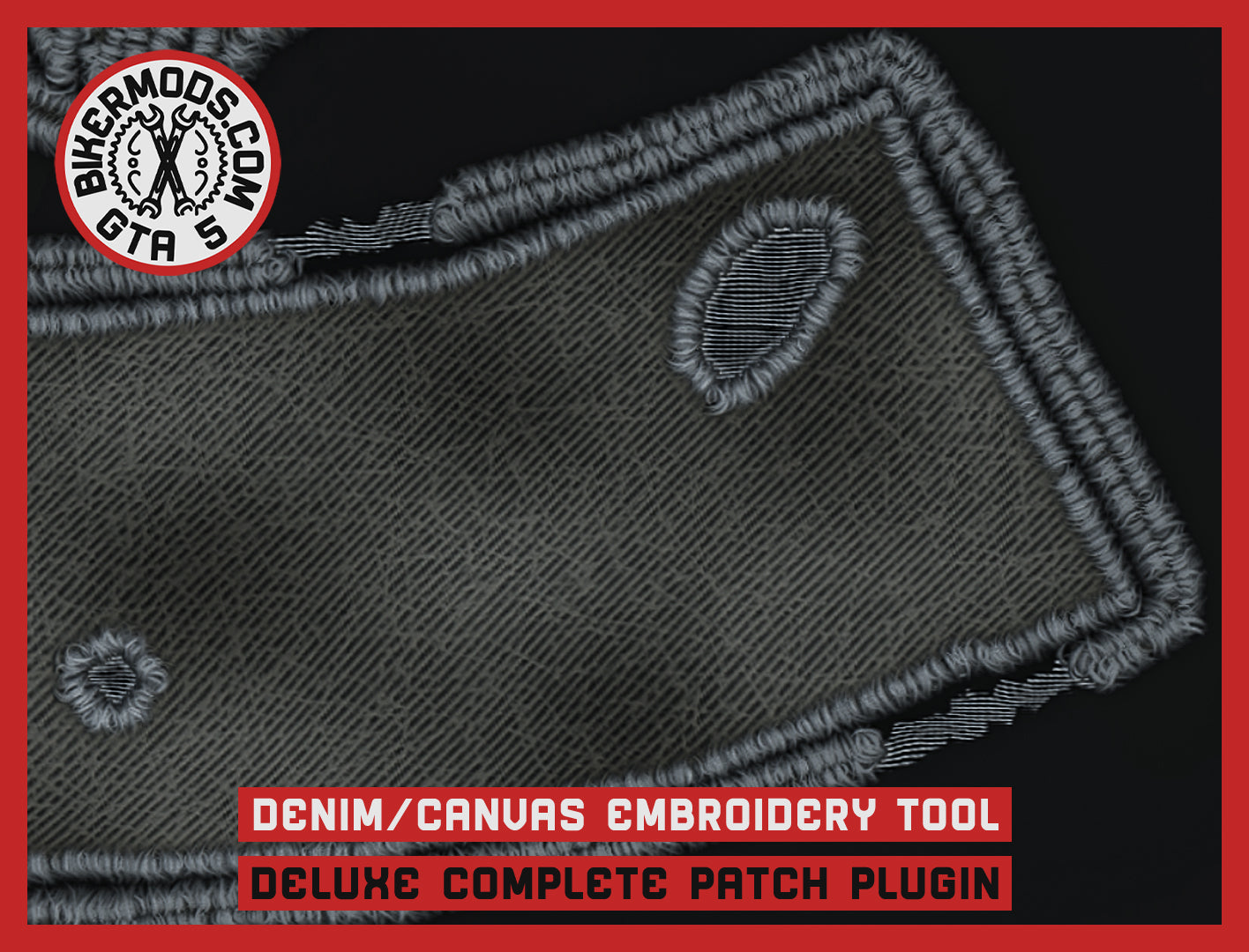 2025 NEW Denim / Canvas / Weathered Embroidery Master Tool (Deluxe Complete Patch Plugin) Amazing NEW FEATURES!